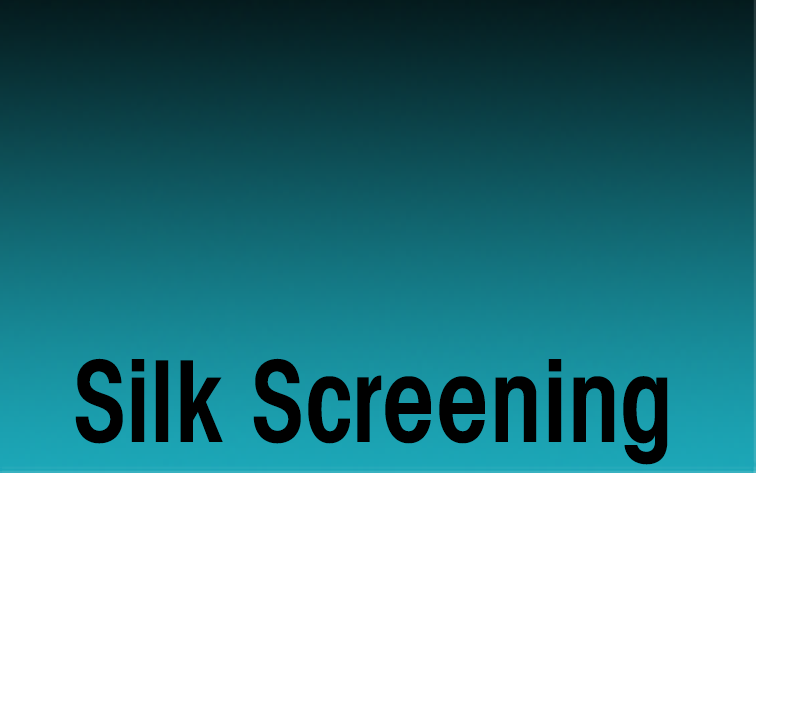 silk screening button